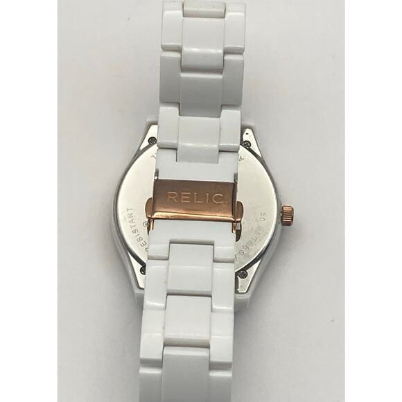 Relic Fossil ZR15626 Womens Chronograph Watch 38mm - New Battery - Date WR 50m - Picture 4 of 10